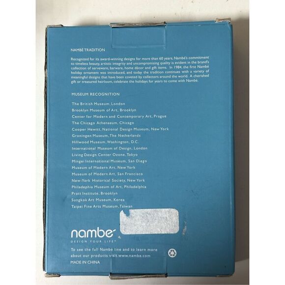 nambe Reindeer Holiday Ornament - Picture 3 of 3